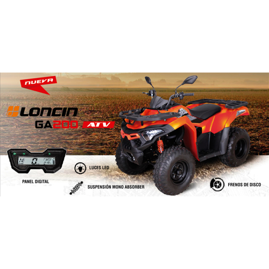 MOTOS LONCIN ATV LONCIN GA200